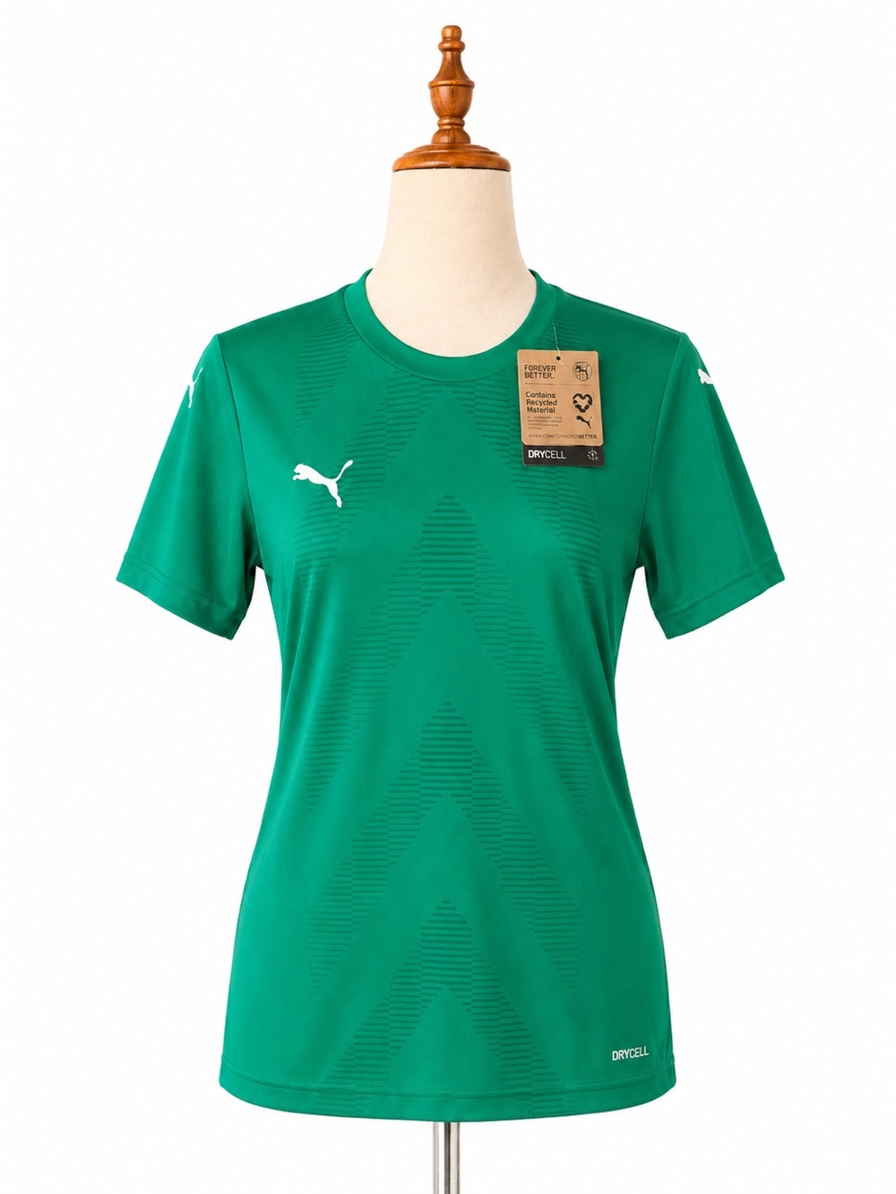 Puma Women's Emerald Green DryCELL Crew Neck Performance Tee